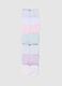 Girls' multicolour pure cotton knicker multipack_3