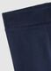 Blue stretch cotton slim fit leggings for girls_2