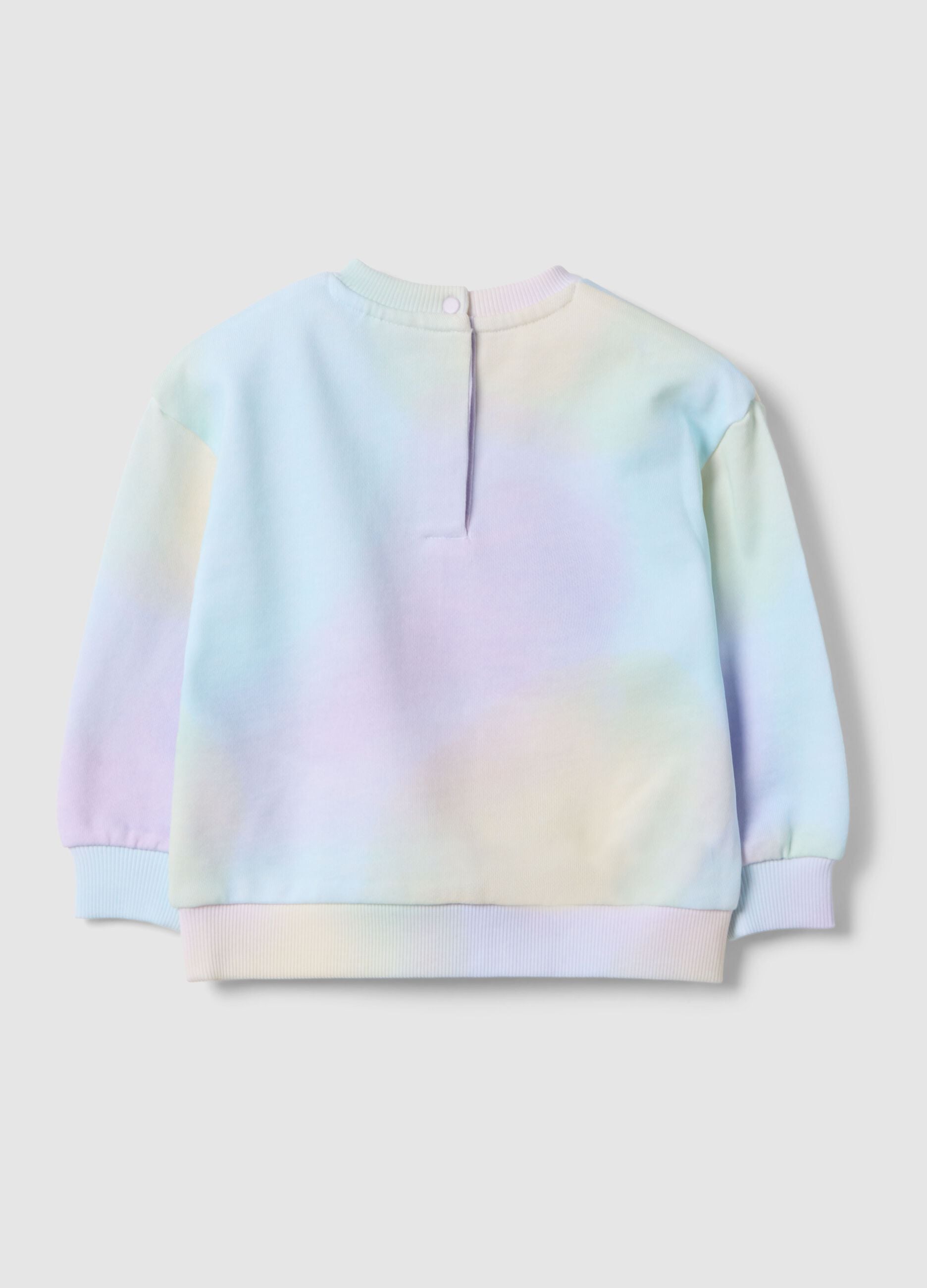 Multicolour pure cotton regular fit sweatshirt for girl