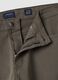 Grey regular-fit stretch cotton twill trousers_2