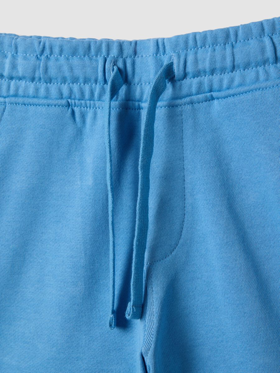 Blue pure cotton boys&rsquo; shorts, regular fit_2