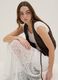 White Lace Long Skirt Regular Fit_0
