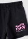 Girls&rsquo; stretchy cotton multicolour set with Stitch prints_3