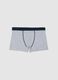 Grey cotton stretch regular fit boxers for boys_0