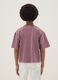 Girls' Oversized Fit Pink Pure Cotton T-shirt_1