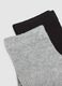 Multipack of children's multicolour cotton blend socks_1