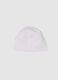 Girls' White Cotton Stretch Hat with Frozen Print_1
