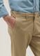 Pantaloni chino beige in cotone elasticizzato regular fit_3