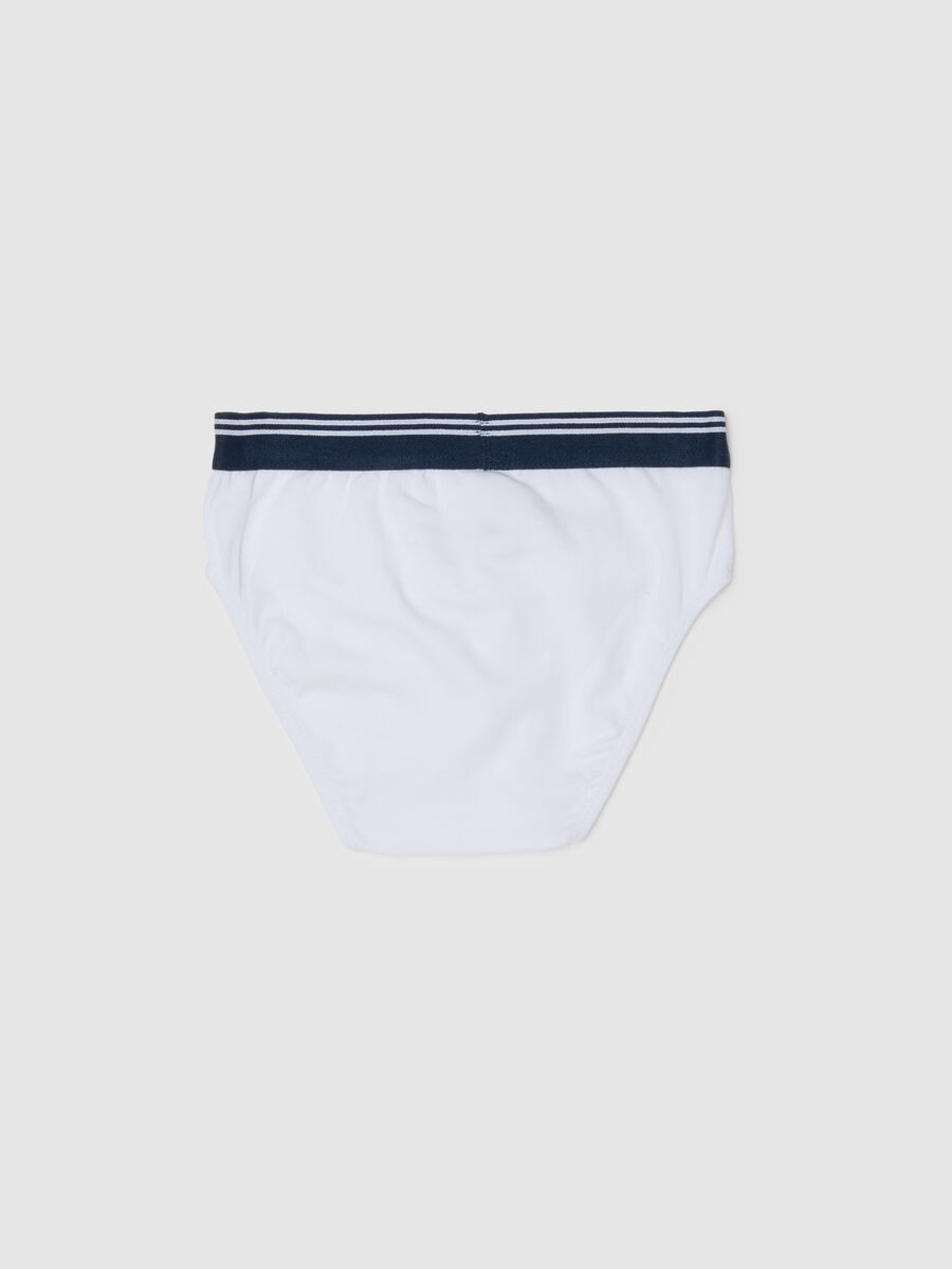 Children's multicolour stretch cotton briefs regular fit_1