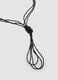 Multi-strand necklace with black beads_2
