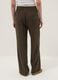 Green jogger trousers with regular fit and elastic waist_2