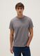 Grey regular fit pure cotton t-shirt_1