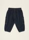 Baby blue denim trousers in pure cotton, regular fit_2