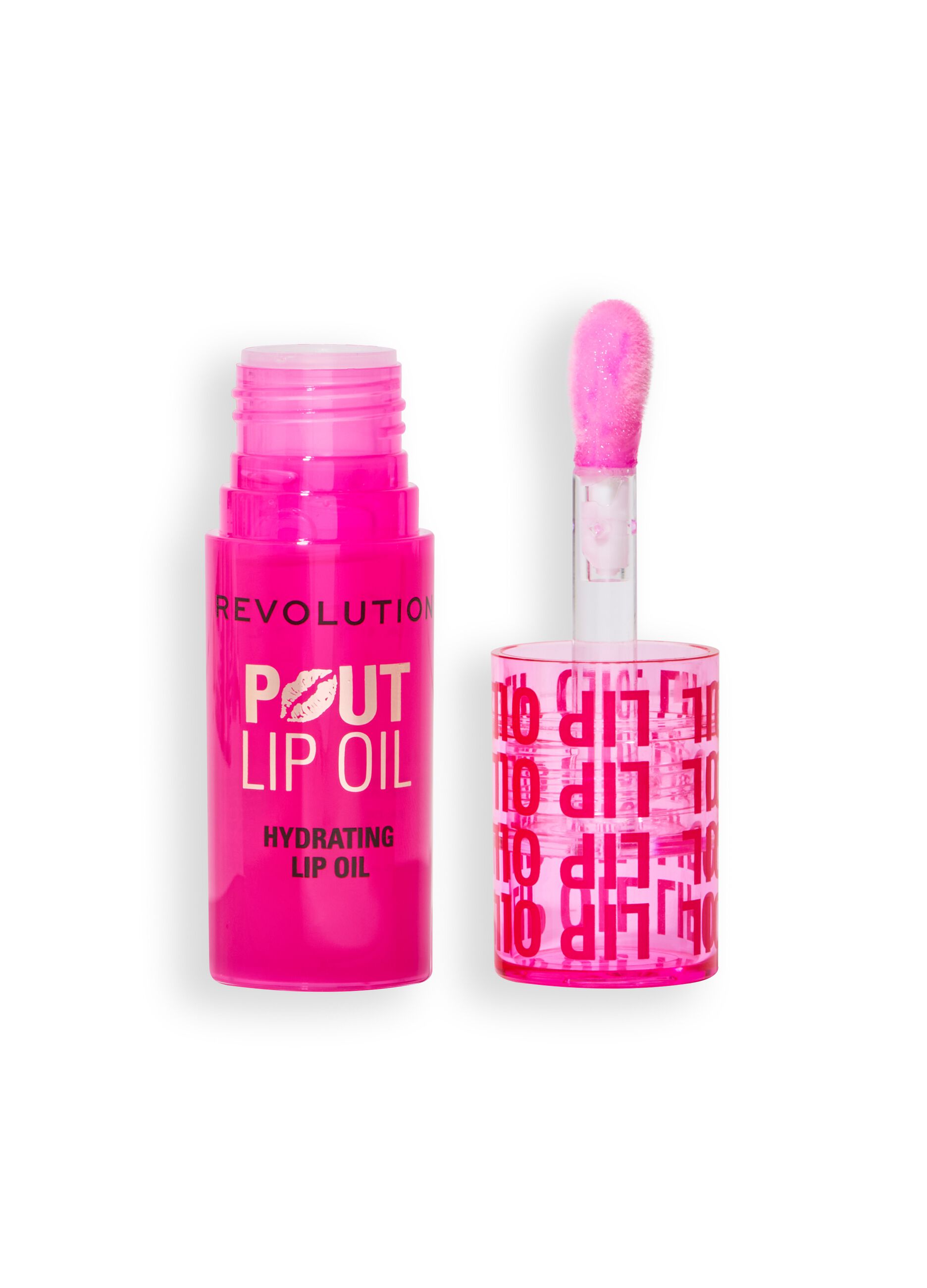 Revolution Pout Lip Oil in Raspberry Pink