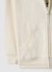 White pure cotton oversized kids' hoodie_3