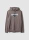 Grey pure cotton regular fit sweatshirt Hard Rock Cafe London_4