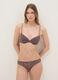 Brown floral lace regular fit briefs_0