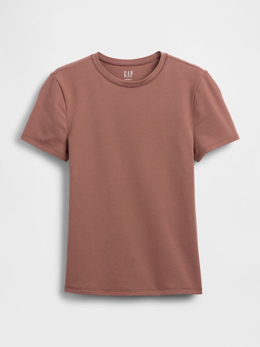 T-shirt elasticizzata a maniche corte_4