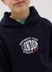 Sweatshirt with hood and "London University Team" print_3