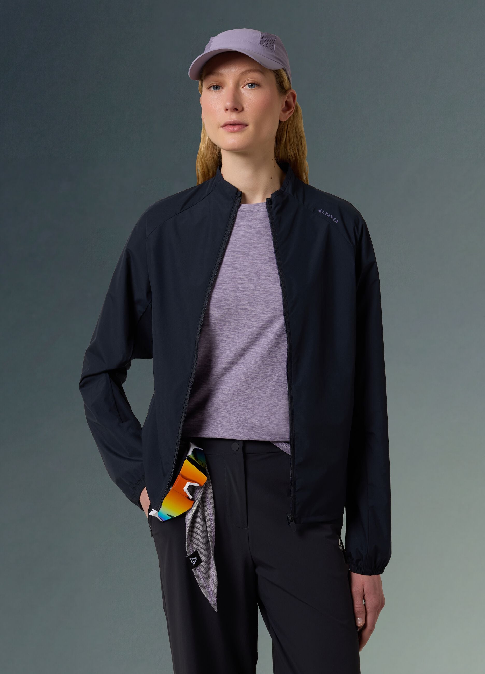 ALTAVIA Windbreaker Jacket WITH DEBORAH COMPAGNONI