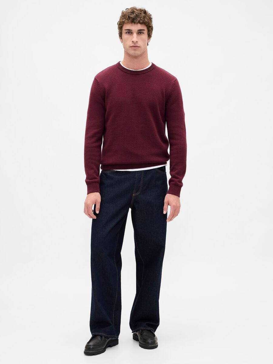 Red cotton jumper_1