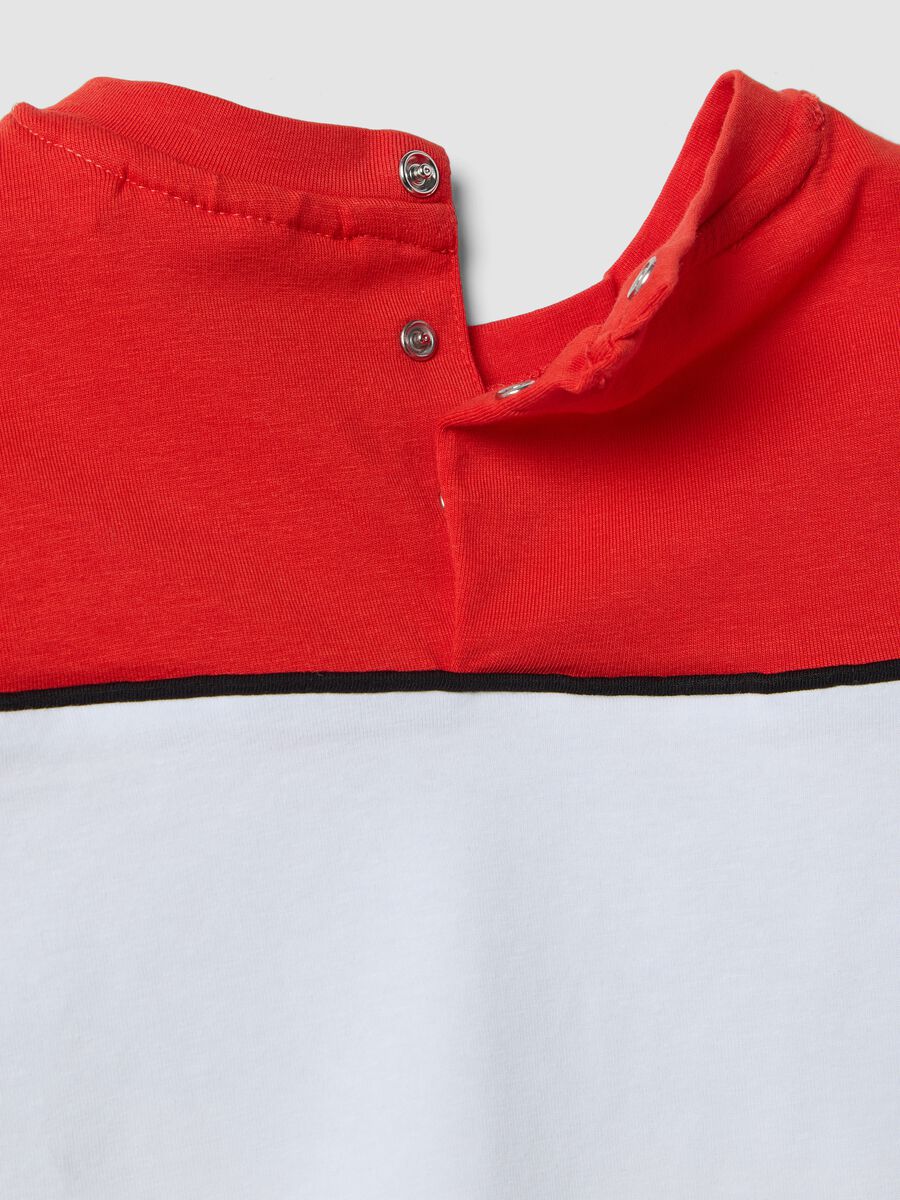 Red Ducati kids&rsquo; jogger set in stretch cotton, regular fit_3