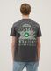 Grey pure cotton T-shirt regular fit with Boston Celtics print_3