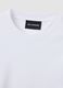 White boxy-fit T-shirt in cotton and viscose blend_2