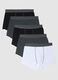 Multipack of regular fit multicoloured cotton stretch boxers_4