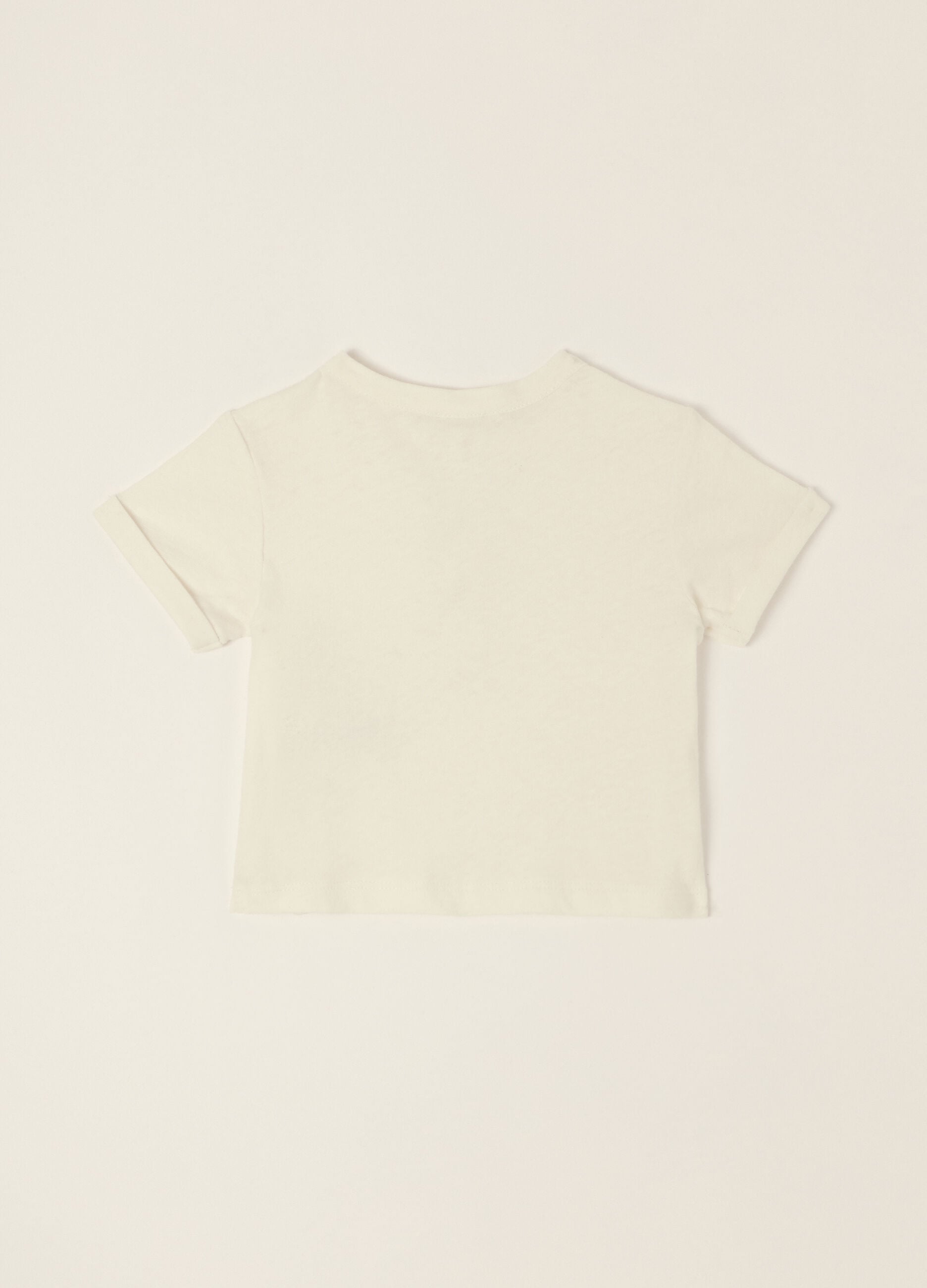 IANA linen-blend jersey T-shirt