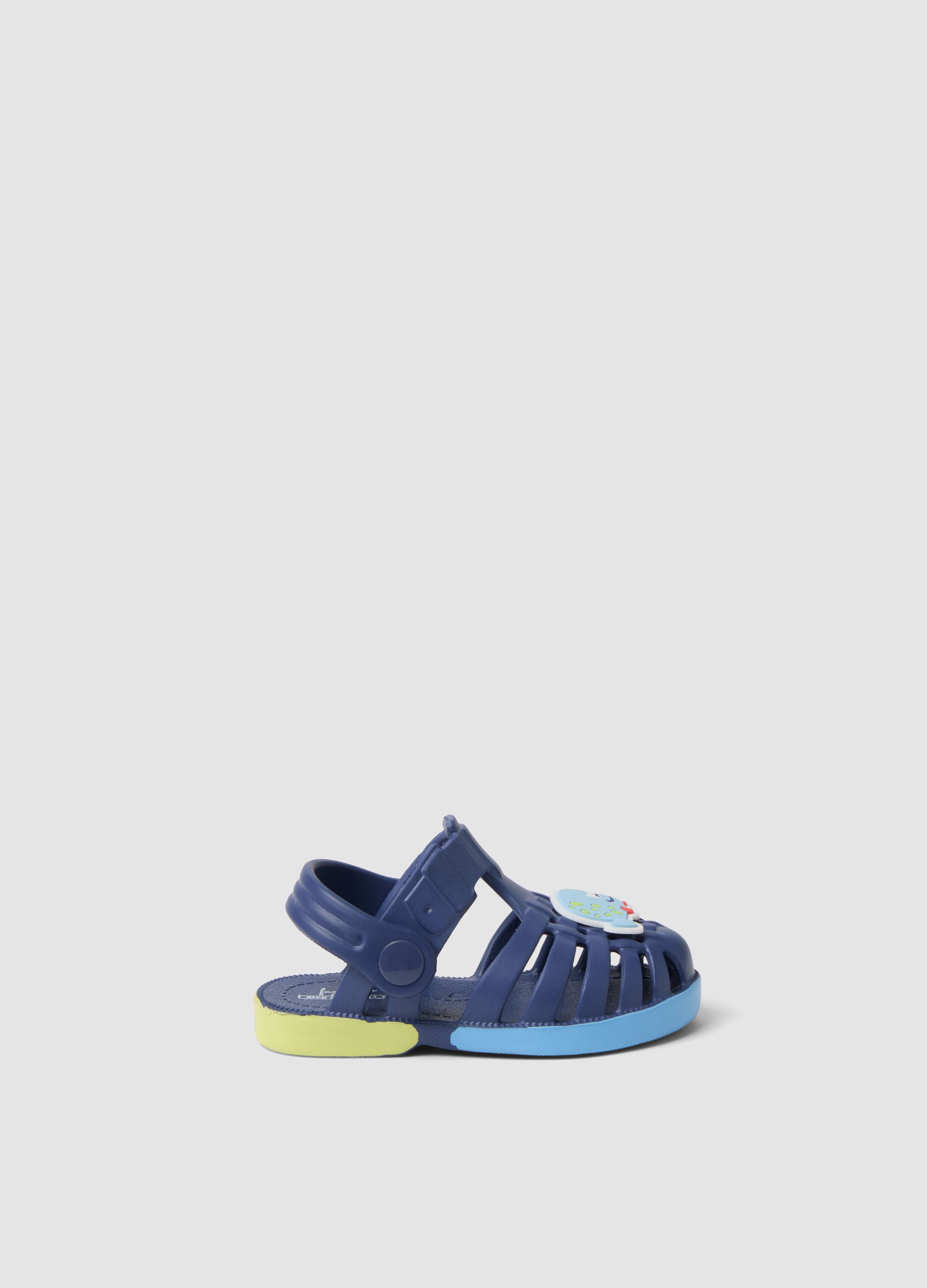 Blue Beach Sandals