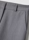 Straight multicolour striped trousers with comfortable fit_5