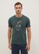 Short pyjamas in pure multicoloured cotton regular fit with print_1