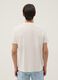 Beige pure cotton regular-fit short-sleeve T-shirt_3