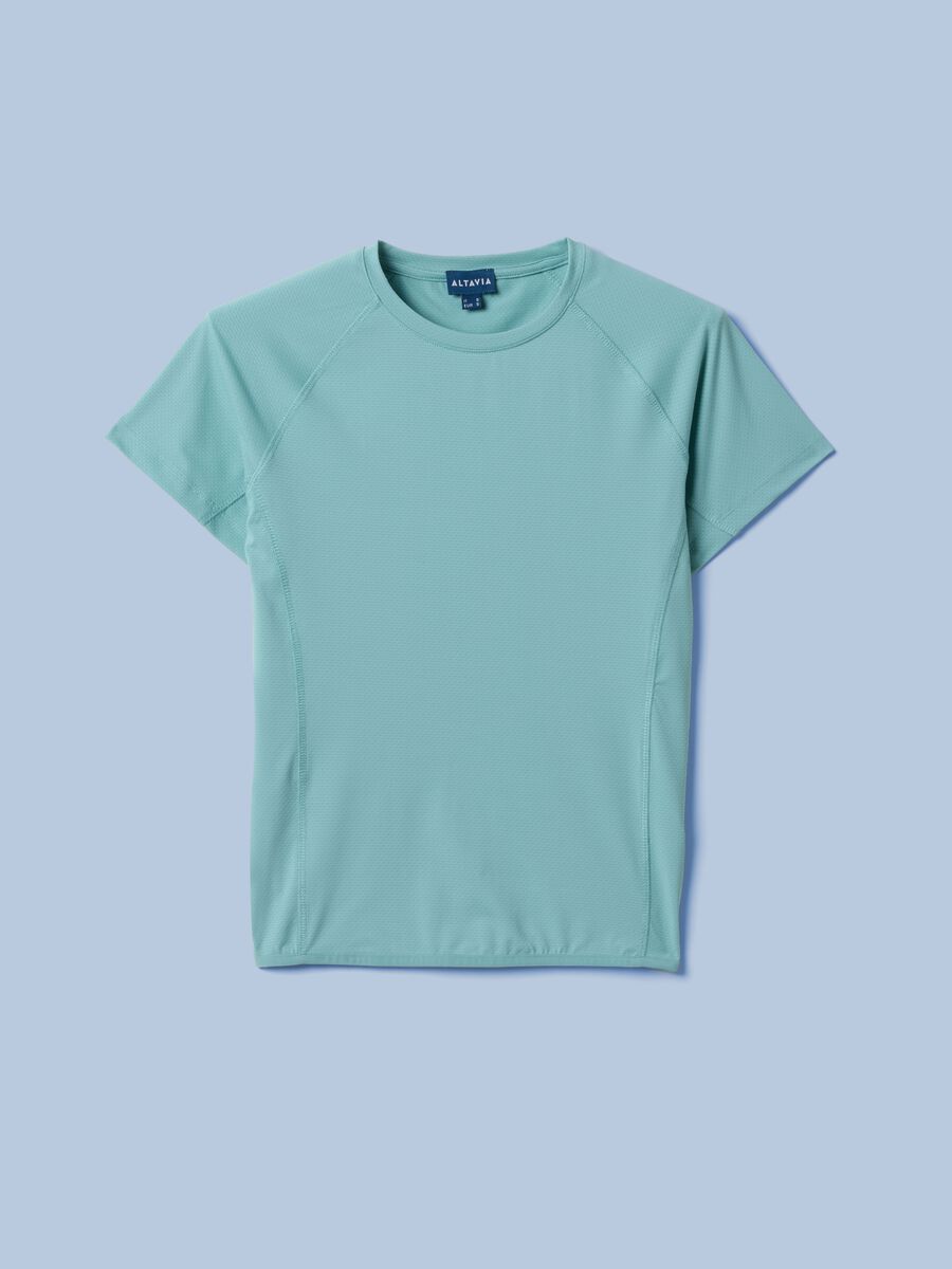 ALTAVIA SAILING green technical T-shirt in stretch fabric_4