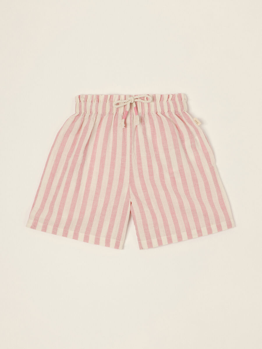IANA linen-blend shorts_0