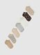 Multipack calze alla caviglia in misto cotone multicolor_0