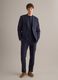 Blue Pure Linen Blazer Regular Fit_1