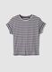 Regular-fit multicolour striped stretch viscose T-shirt_4