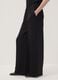 Pantaloni neri wide leg con vita elasticizzata_3