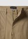 Beige Regular Fit Stretch Cotton Chino Trousers_5