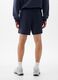 Bermuda joggers in fleece with drawstring_2