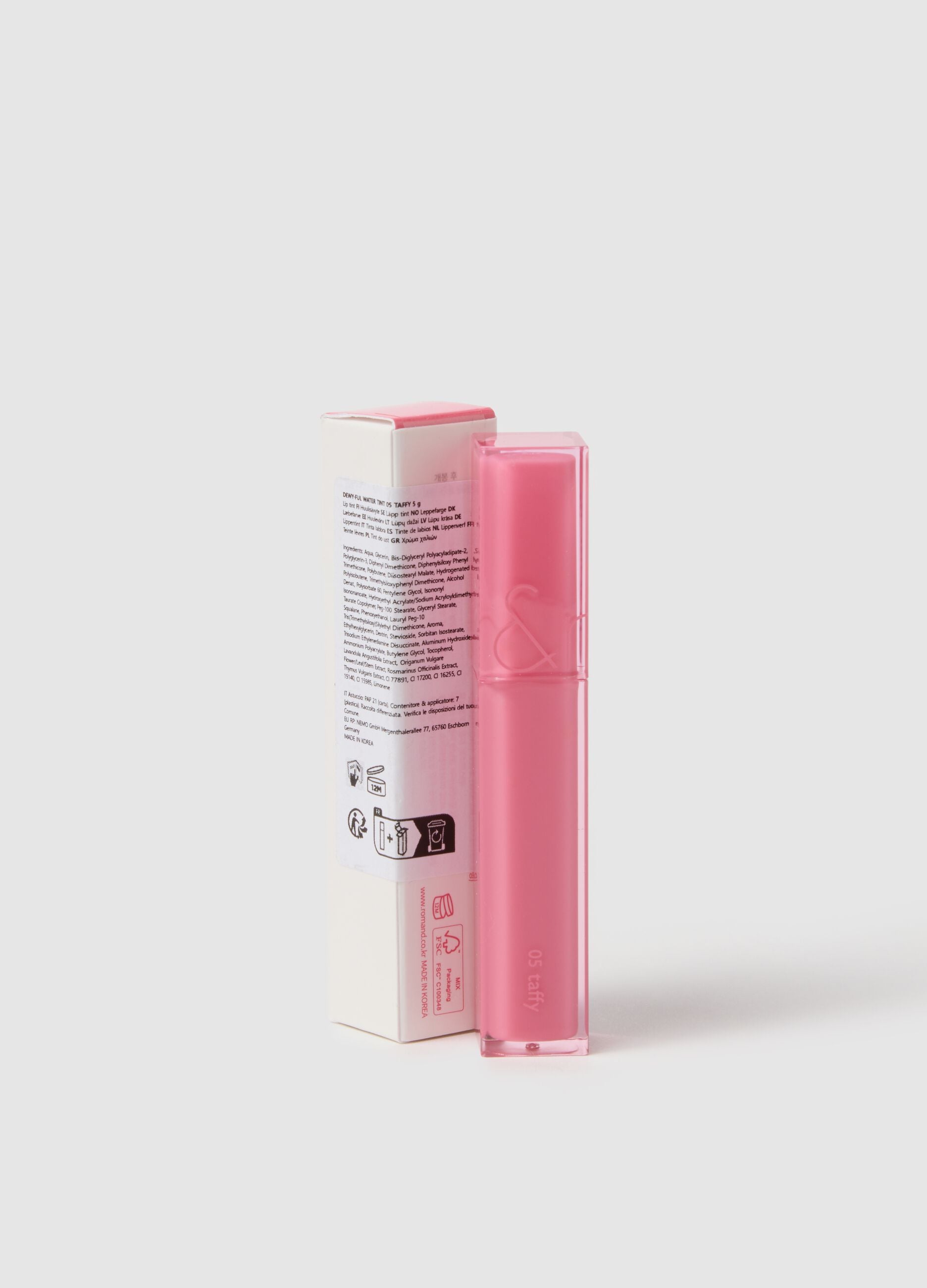 ROM&ND DEWY&middot;FUL WATER TINT 05 TAFFY - Korean make-up