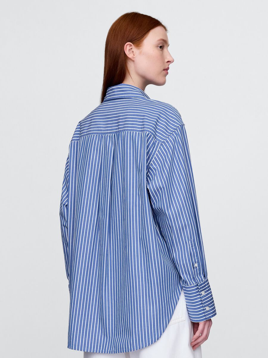 Striped Oversized Shirt_2