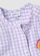 Multicoloured check pure cotton blouse for girls regular fit_2