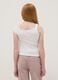 White stretch cotton top_1