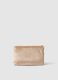 Multicoloured pouch with floral embroidery and zip_1