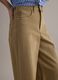 Beige wide-leg denim cotton jeans_3