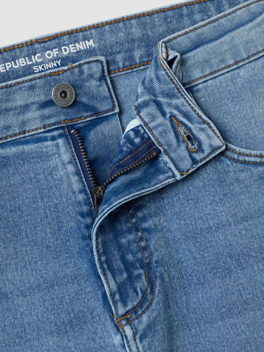 skinny fit stretch cotton denim jeans_2