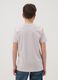 Boys' beige pure cotton T-shirt, regular fit with print_2